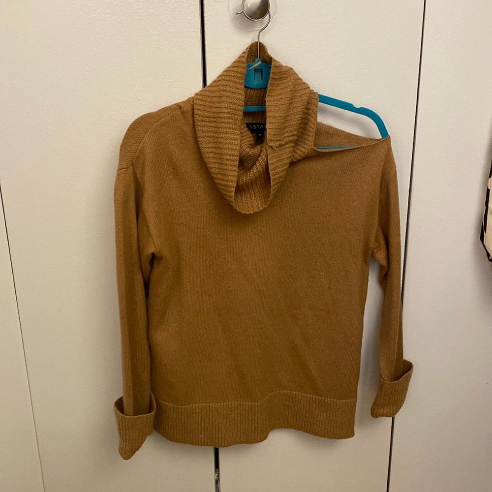 Camel turtleneck